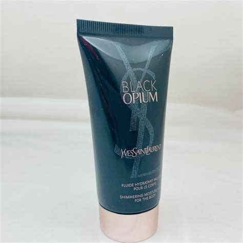 opium yves saint laurent body moisturizer|black opium shimmering body lotion.